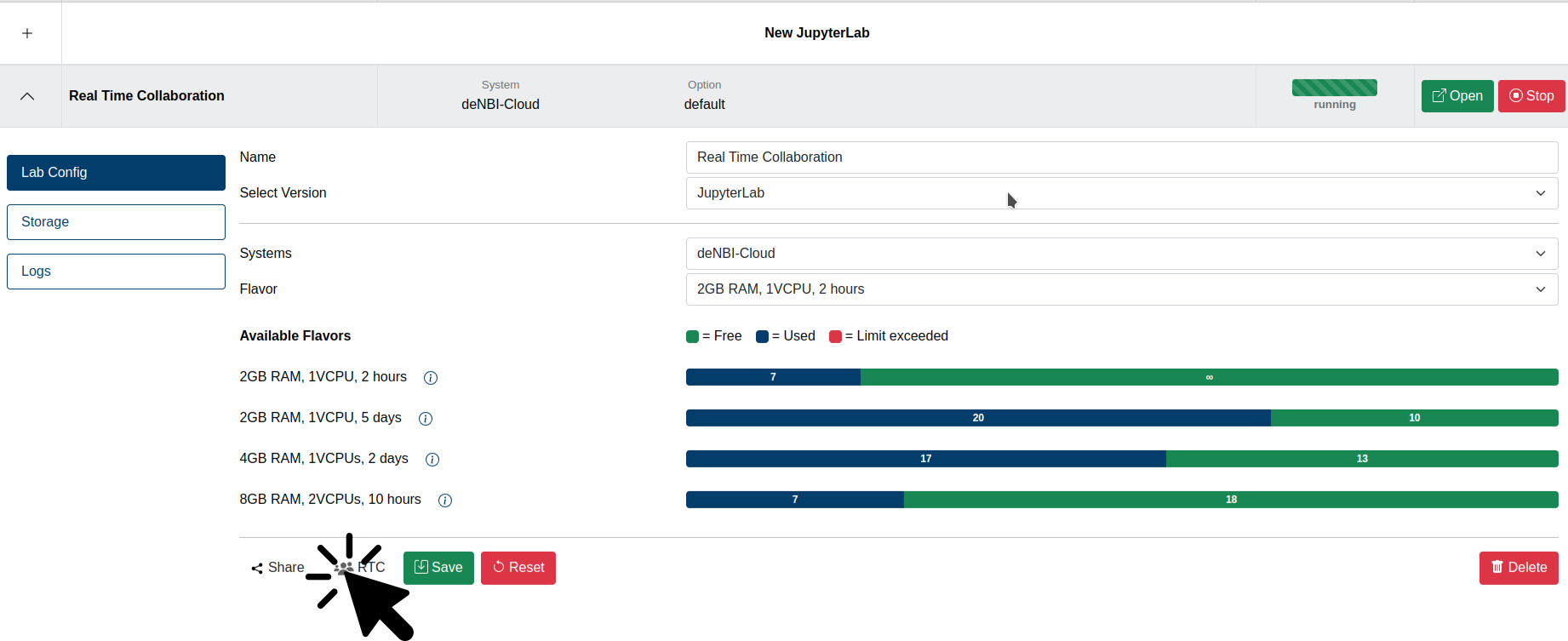 Create RTC Link