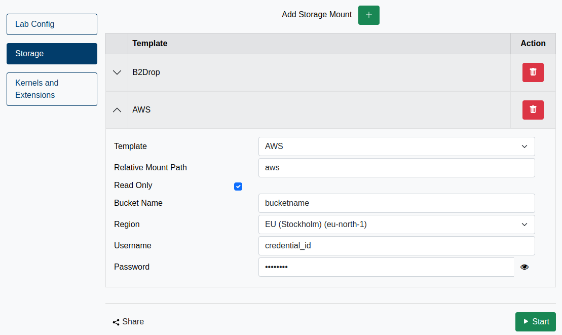 Storage DataMount 2